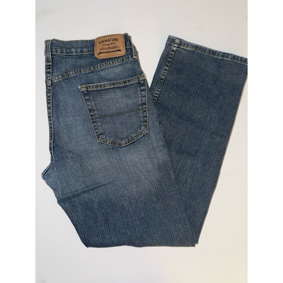 Signature by Levi Strauss & Co. Other - Levi Strauss Signature Jeans Men 34x32 Relaxed Stretch Dark Wash Classic